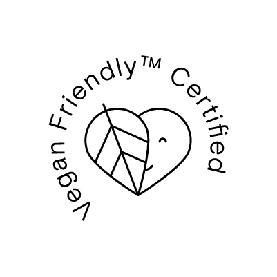 vegan friendly certified logo